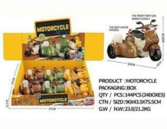 Free Wheeling Motorcycle