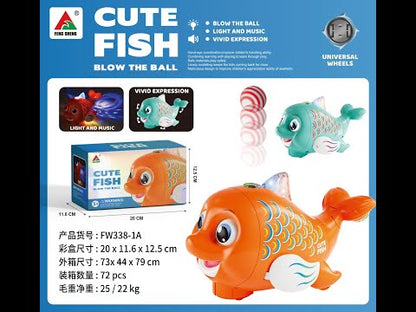 Cute Ball Fish Toy